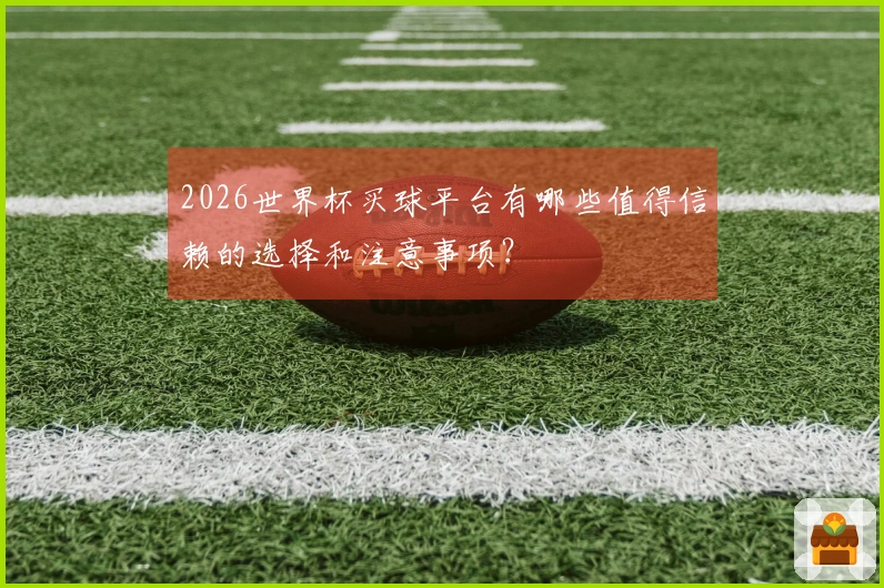 2026世界杯买球平台有哪些值得信赖的选择和注意事项？